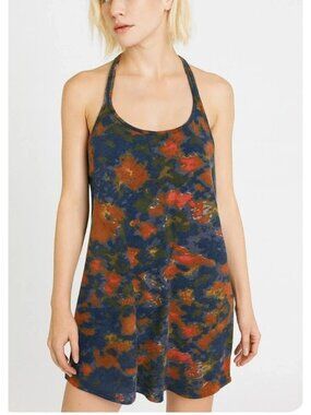 Venus Women's Tie-Dye Dress - Medium - sleeveless mini french terry pockets